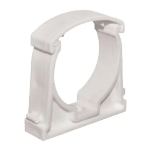 Uchwyt zamykany UZ-25 do rur i PESZLI ⌀ 25 Biały